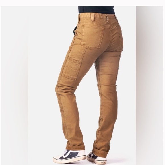 Women's Tan Workpants - Picture 2 of 7